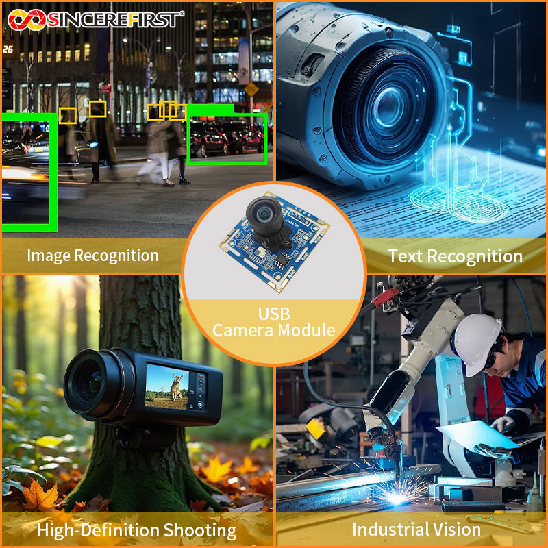 Industrial-Grade Sony 48MP IMX586 Image Sensor USB2.0 Camera Module