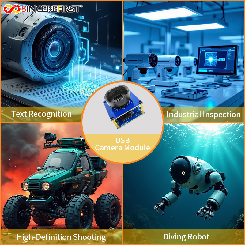 8MP Mini Type-C Sony IMX678 CMOS Image Sensor 4k Camera Module