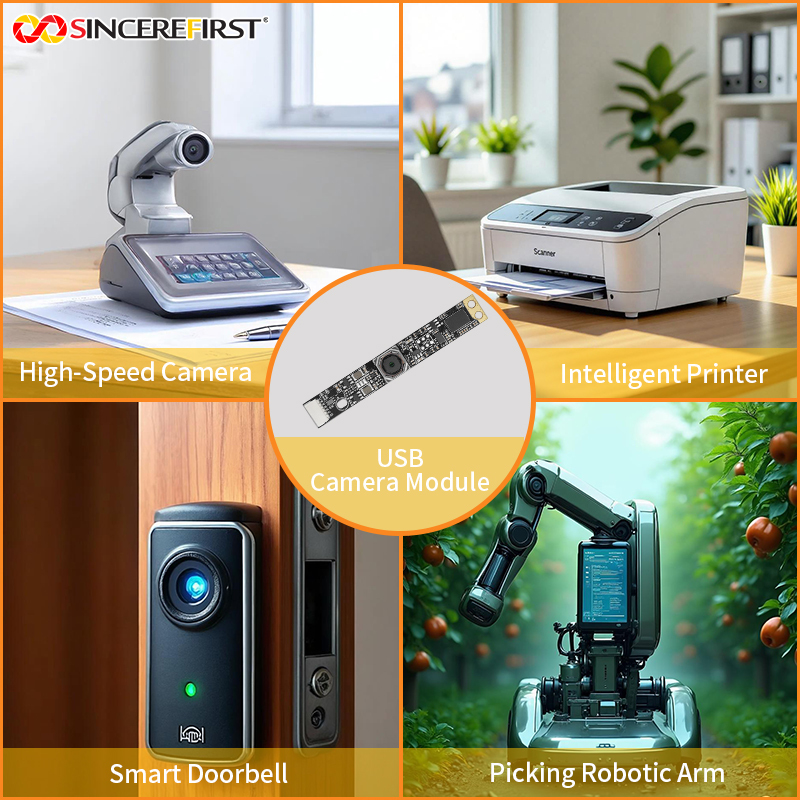Low-Light 5MP OV5648 CMOS Color Sensor USB2.0 Camera Module