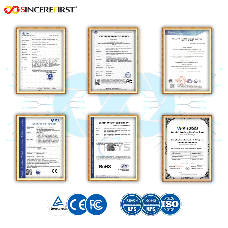4K OmniVision OV8856 CMOS Autofocus Machine Vision Camera Module