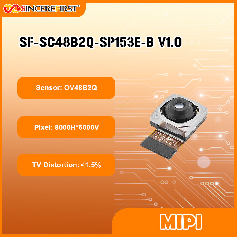 HDR Low-Light 4K OV48B2Q CMOS Outdoor Camera Mini FPC Camera Module