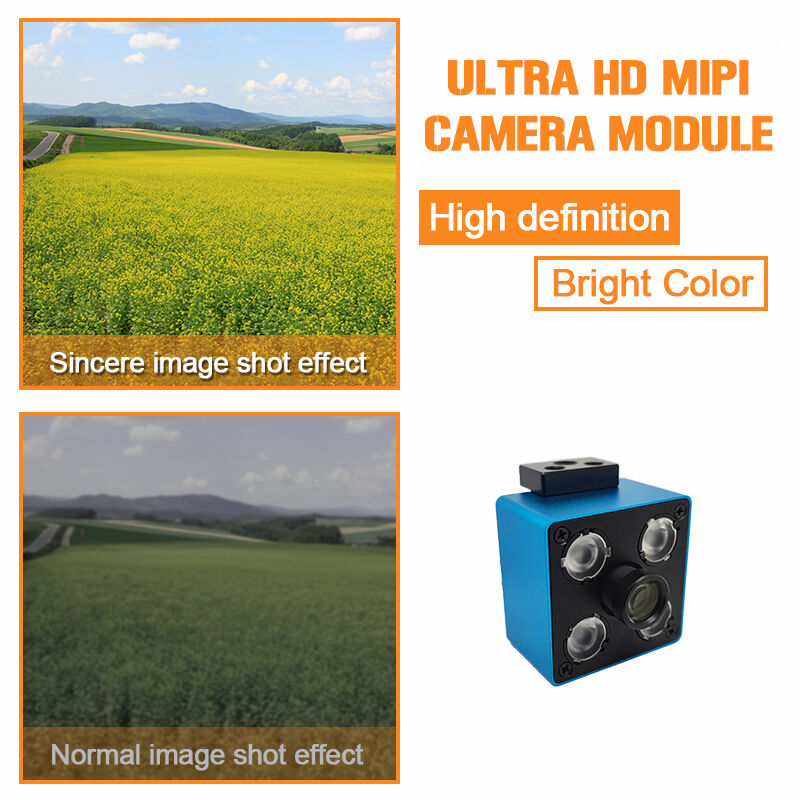 Global Shutter LED Color/Mono CMOS Sensor AI USB Camera Module