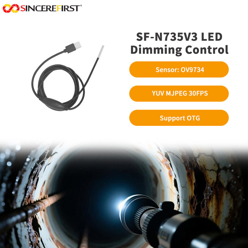 OV9734 CMOS Sensor 720P HD Image USB2.0 Driver Free Low Illumination Fixed Focus Endoscope Camera Module
